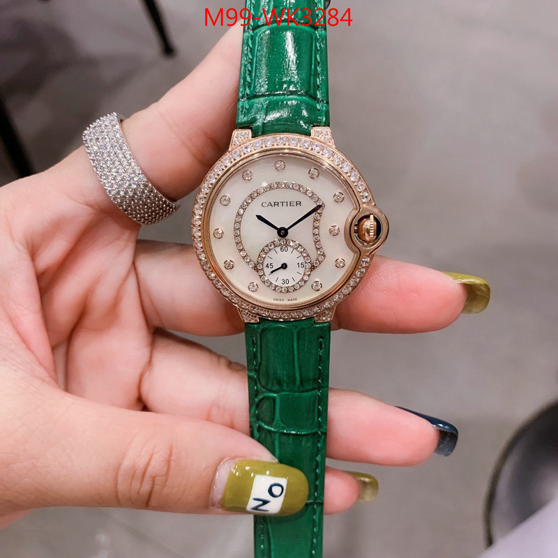 Watch(4A)-Cartier,designer wholesale replica , ID: WK3284,$:99USD