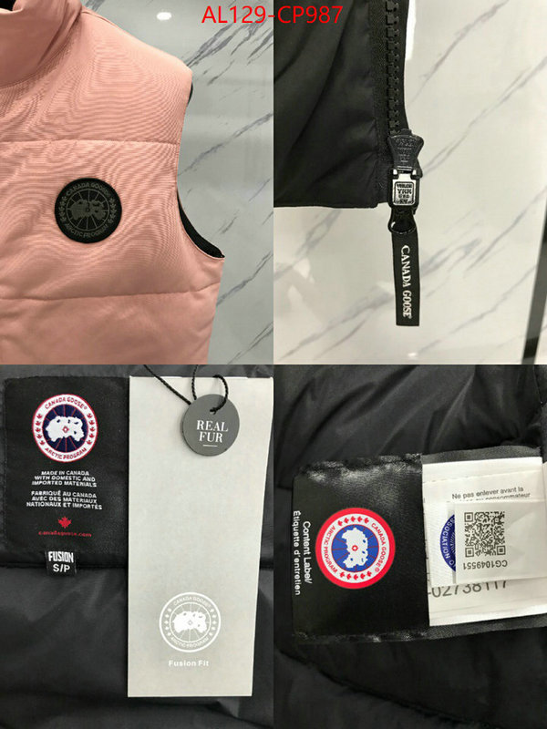 Down jacket Women-Canada Goose,where can i buy the best 1:1 original , ID: CP987,$: 129USD