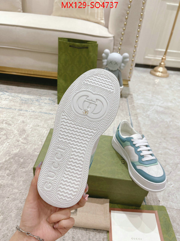 Men Shoes-Gucci,fashion replica , ID: SO4737,$: 129USD