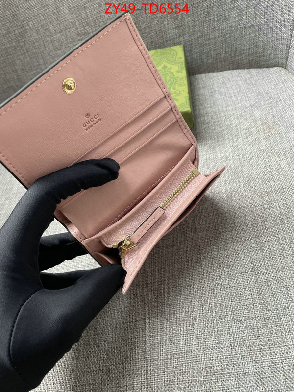 Gucci Bags(4A)-Wallet-,luxury cheap replica ,ID: TD6554,$: 49USD