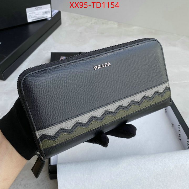 Prada Bags(TOP)-Wallet,ID: TD1154,$: 95USD