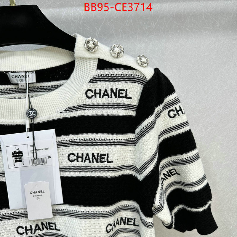 Clothing-Chanel,replica wholesale ,ID: CE3714,$:95USD