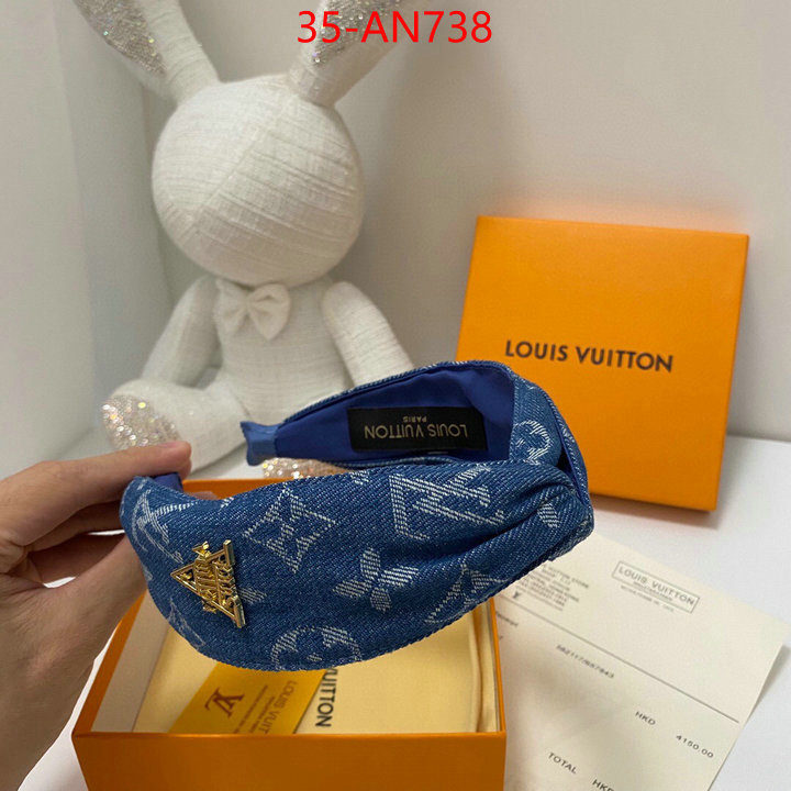 Hair band-LV,shop the best high authentic quality replica , ID：AN738,$: 35USD