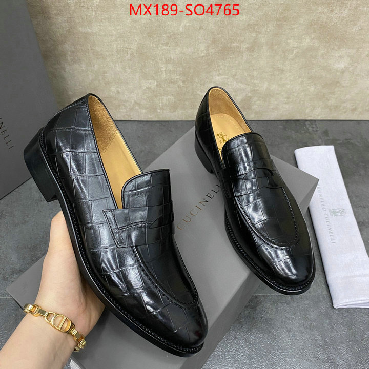 Men Shoes-Brunello Cucinelli,aaaaa+ replica designer , ID: SO4765,$: 189USD