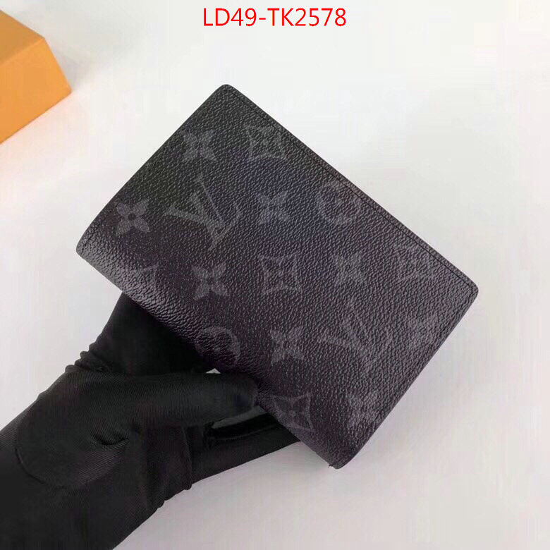 LV Bags(TOP)-Wallet,ID: TK2578,$:49USD