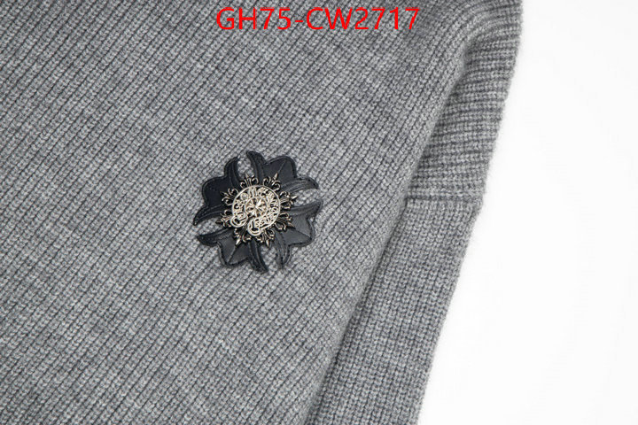 Clothing-Chrome Hearts,for sale online , ID: CW2717,$: 75USD