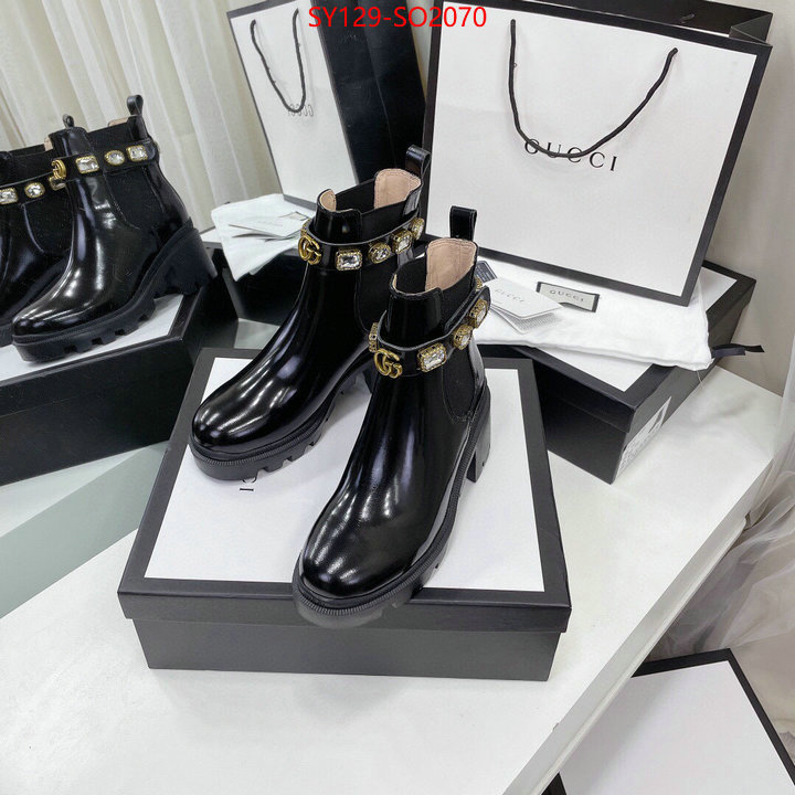 Women Shoes-Gucci,cheap high quality replica , ID: SO2070,$: 129USD