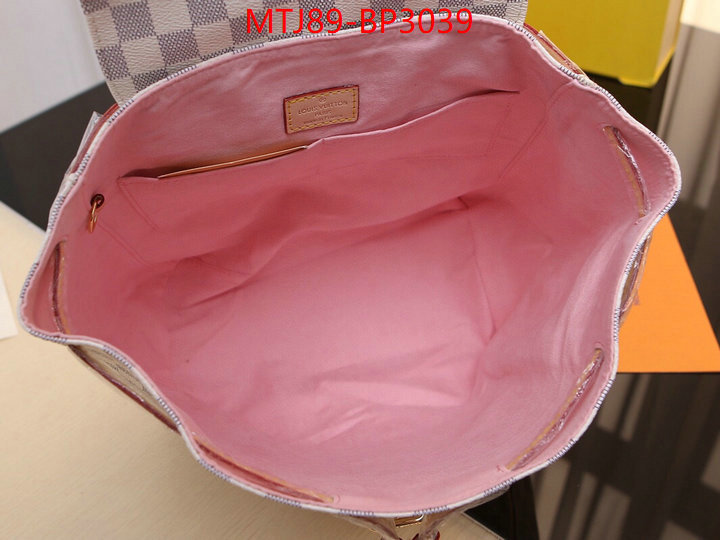 LV Bags(4A)-Backpack-,2023 aaaaa replica 1st copy ,ID: BP3039,$: 89USD