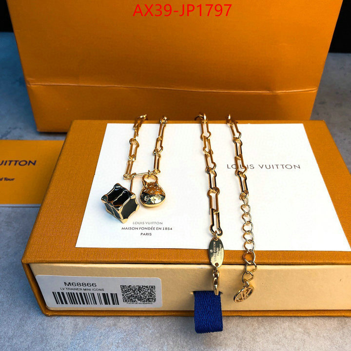 Jewelry-LV,high quality 1:1 replica , ID: JP1797,$: 39USD