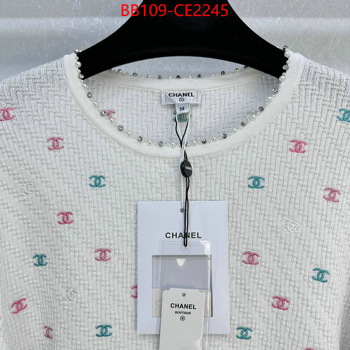 Clothing-Chanel,shop designer replica , ID: CE2245,$: 109USD