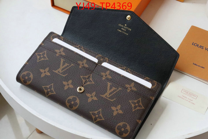 LV Bags(4A)-Wallet,ID: TP4369,$: 49USD