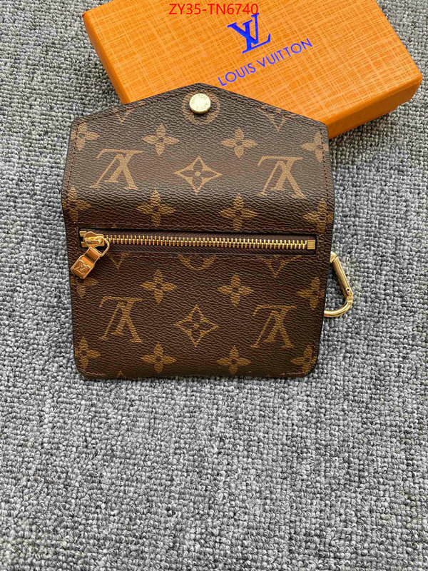 LV Bags(4A)-Wallet,ID: TN6740,$: 35USD