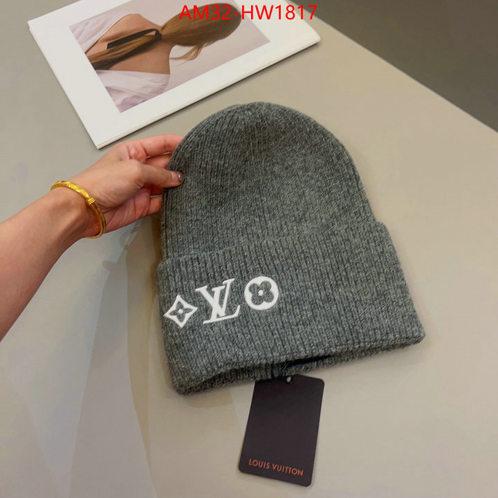 Cap (Hat)-LV,high quality designer replica , ID: HW1817,$: 32USD