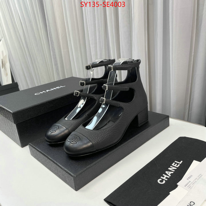 Women Shoes-Chanel,high quality replica designer , ID: SE4003,$: 135USD