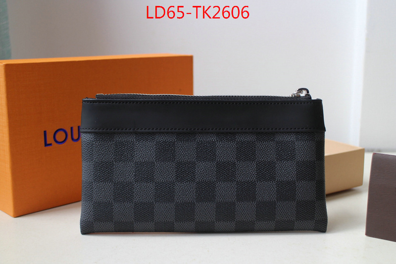 LV Bags(TOP)-Wallet,ID: TK2606,$:65USD