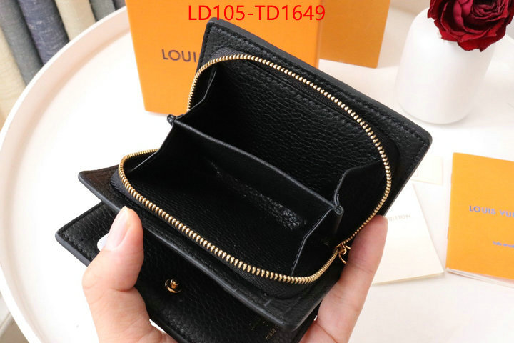 LV Bags(TOP)-Wallet,ID: TD1649,$: 105USD