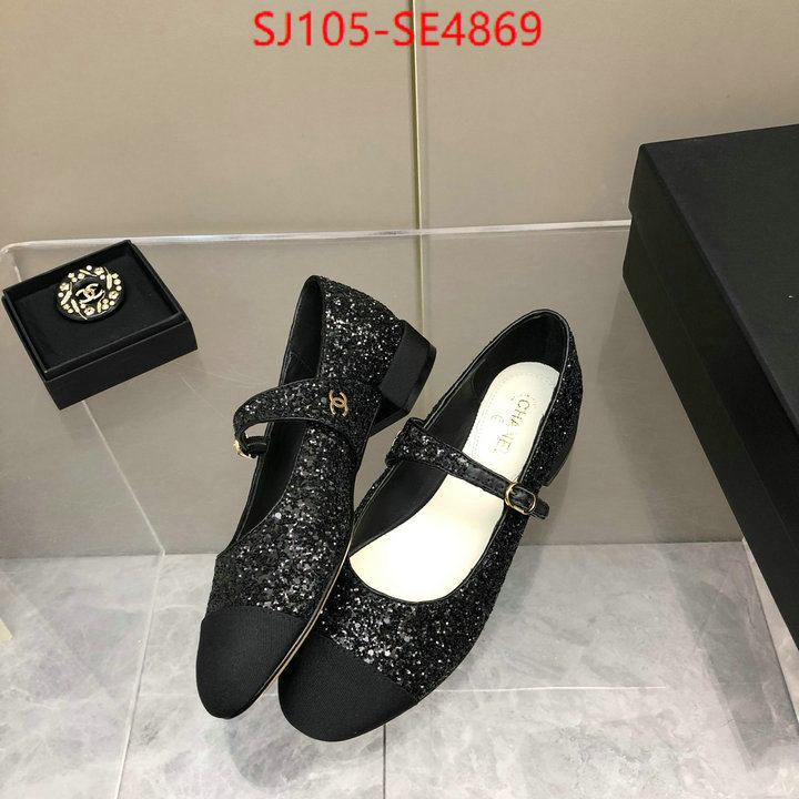 Women Shoes-Chanel,aaaaa quality replica , ID: SE4869,$: 105USD