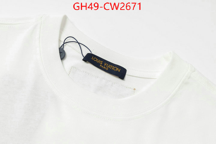 Clothing-LV,designer wholesale replica , ID: CW2671,$: 49USD