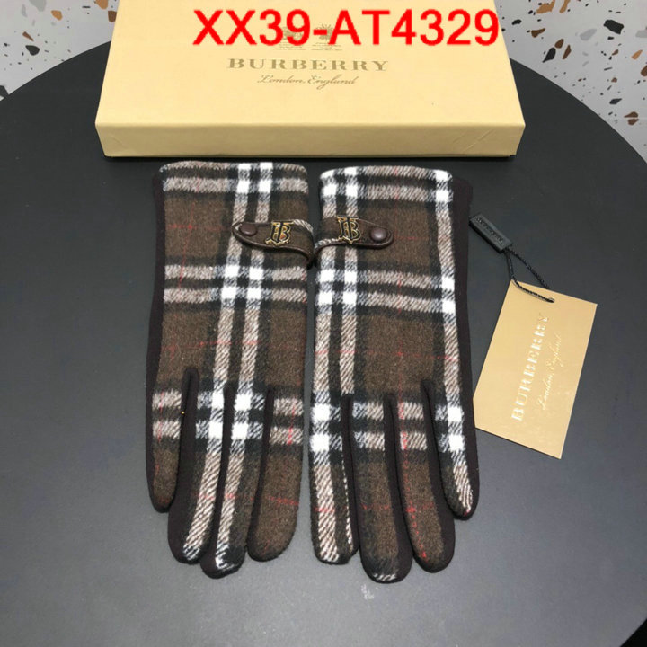 Gloves-Burberry,high quality perfect , ID: AT4329,$: 39USD