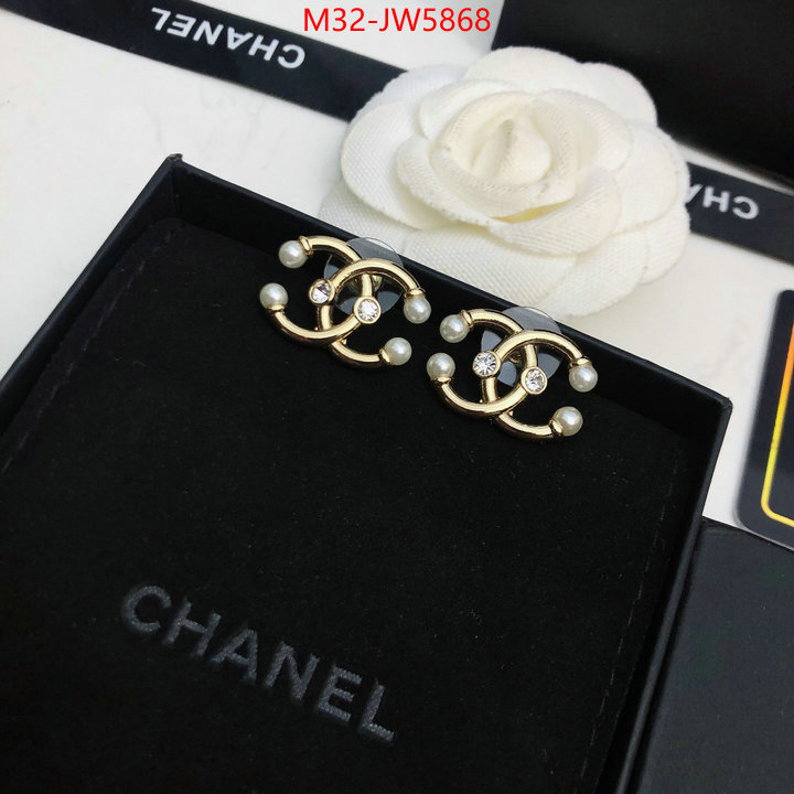 Jewelry-Chanel,online , ID: JW5868,$: 32USD