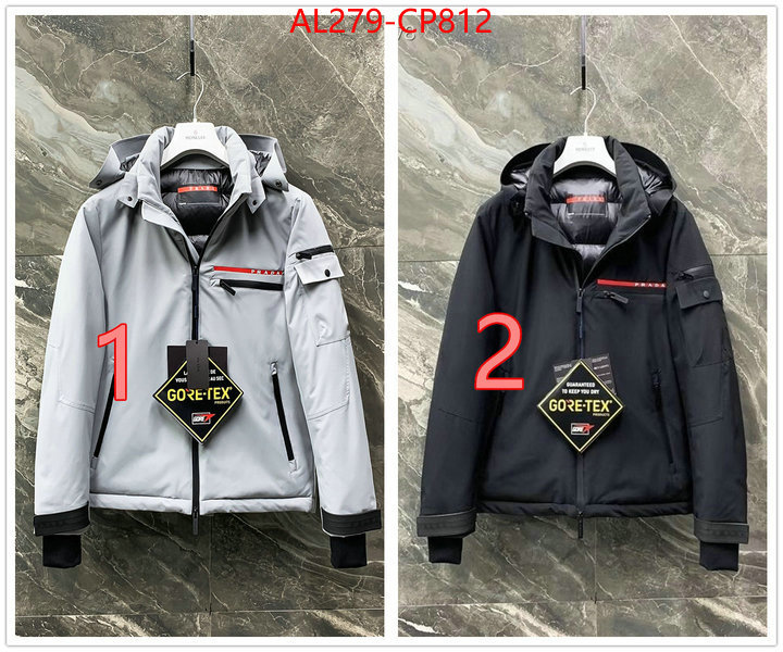 Down jacket Women-Prada,best wholesale replica , ID: CP812,$:279USD