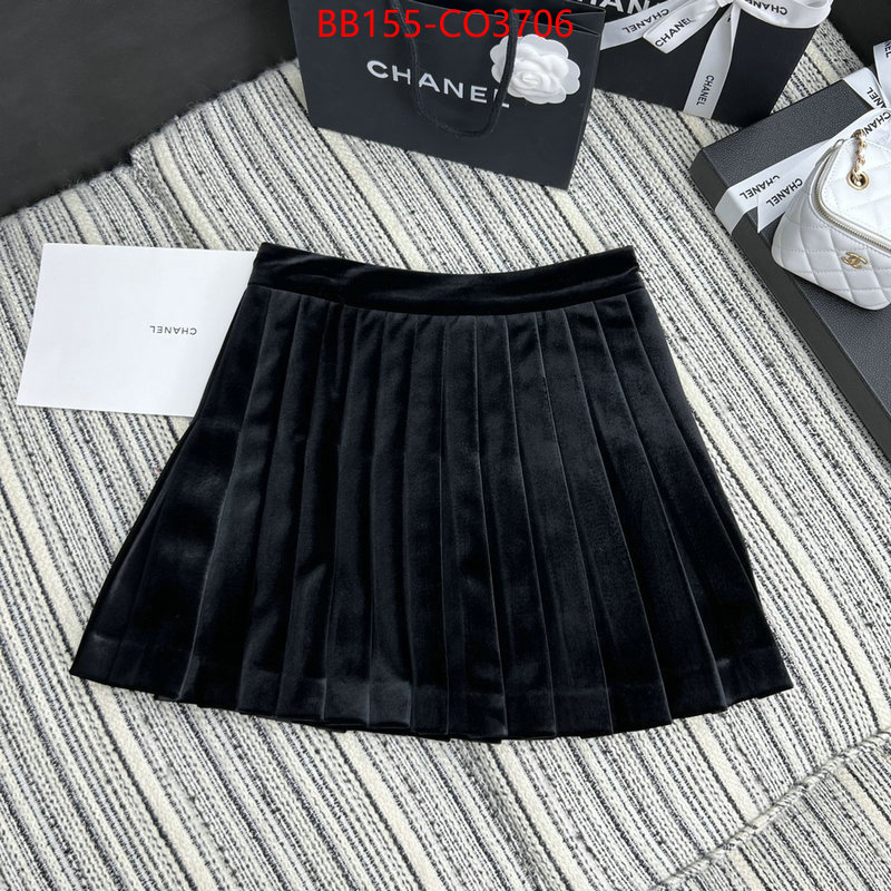 Clothing-Chanel,what is a 1:1 replica , ID: CO3706,$: 155USD