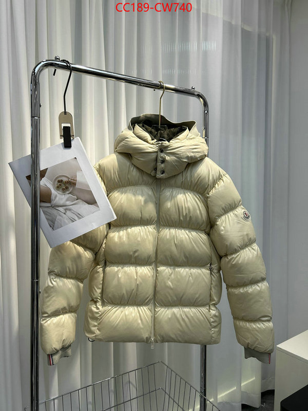 Down jacket Women-Moncler,top designer replica , ID: CW740,$: 189USD