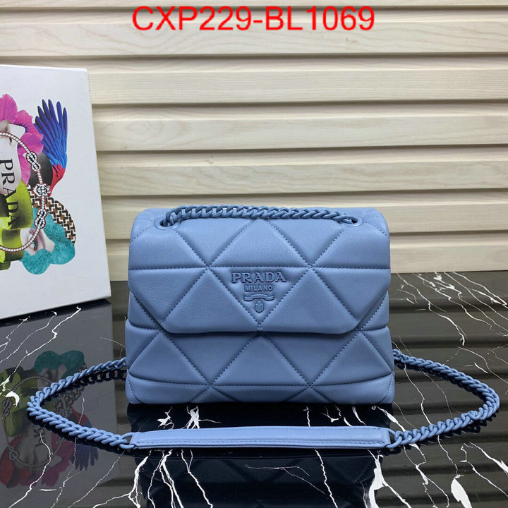 Prada Bags(TOP)-Diagonal-,ID: BL1069,$: 229USD