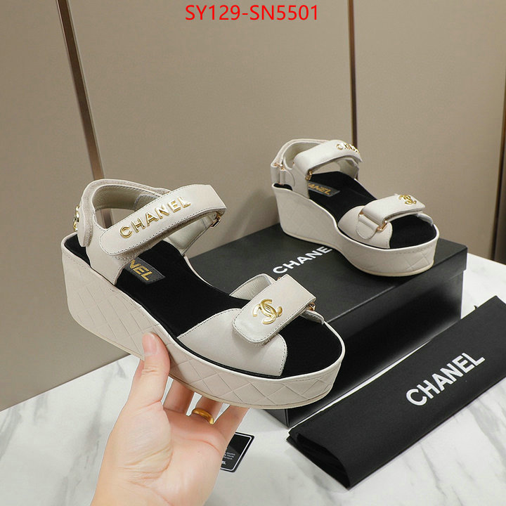 Women Shoes-Chanel,1:1 replica wholesale , ID: SN5501,$: 129USD