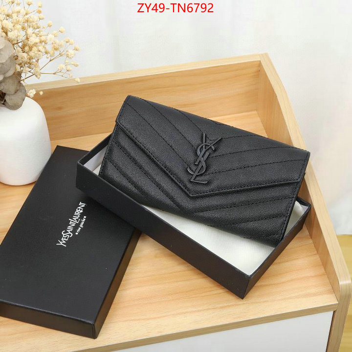 YSL Bag(4A)-Wallet-,ID: TN6792,$: 49USD