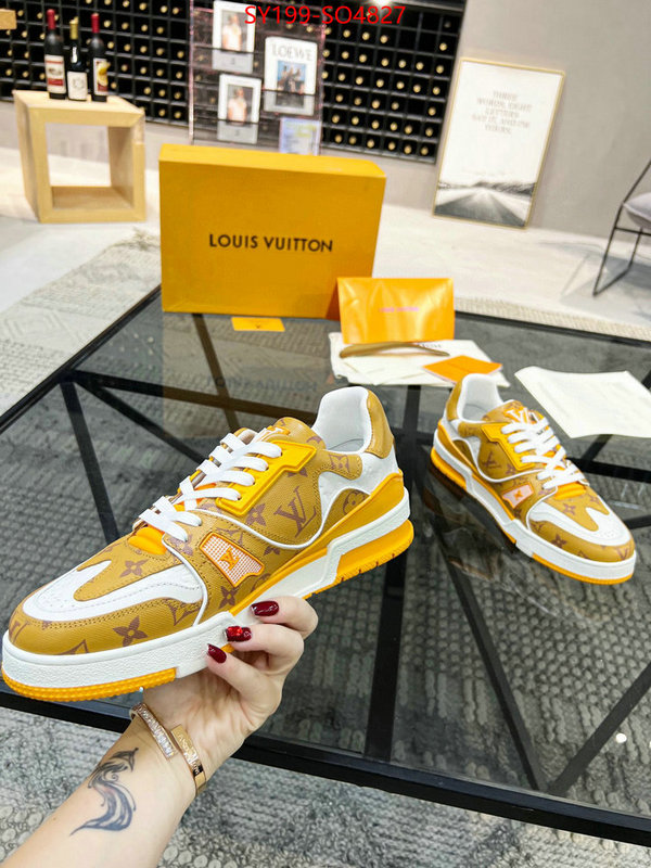 Men Shoes-LV,best aaaaa , ID: SO4827,$: 199USD