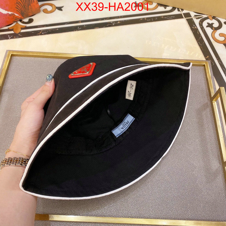 Cap (Hat)-Prada,replica aaaaa+ designer , ID:HA2001,$: 39USD