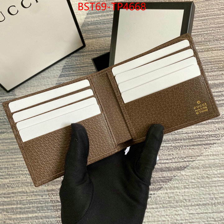 Gucci Bags(TOP)-Wallet-,ID: TP4668,$: 69USD