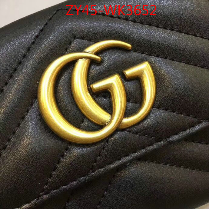 Gucci Bags(4A)-Wallet-,ID: WK3652,$:45USD