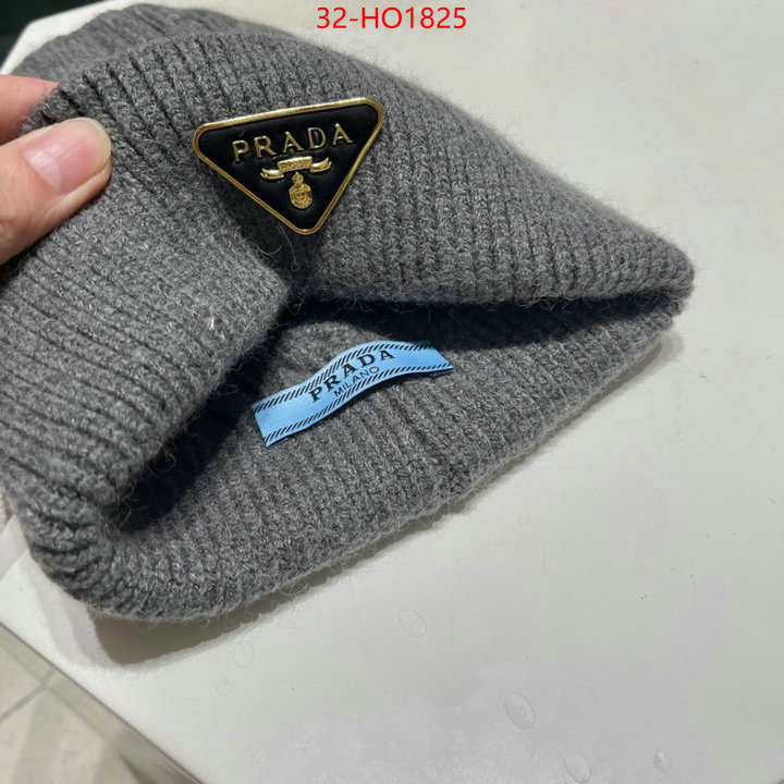 Cap (Hat)-Prada,wholesale designer shop , ID: HO1825,$: 32USD