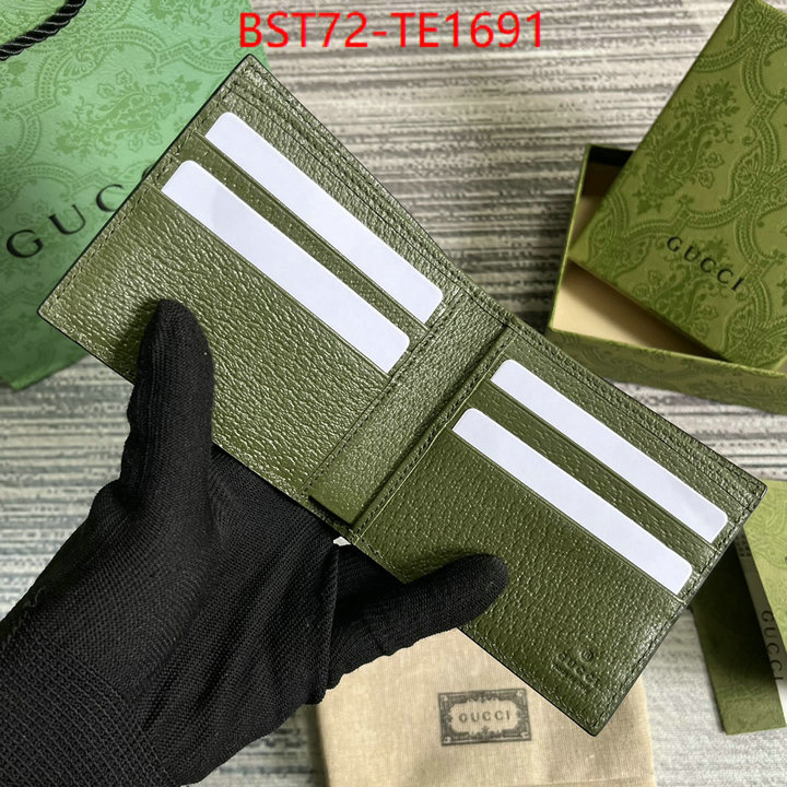 Gucci Bags(TOP)-Wallet-,only sell high-quality ,ID: TE1691,$: 72USD