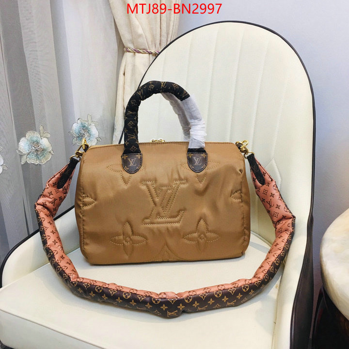 LV Bags(4A)-Speedy-,2023 replica wholesale cheap sales online ,ID: BN2997,$: 89USD