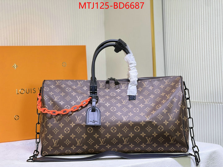 LV Bags(4A)-Keepall BandouliRe 45-50-,for sale online ,ID: BD6687,$: 125USD