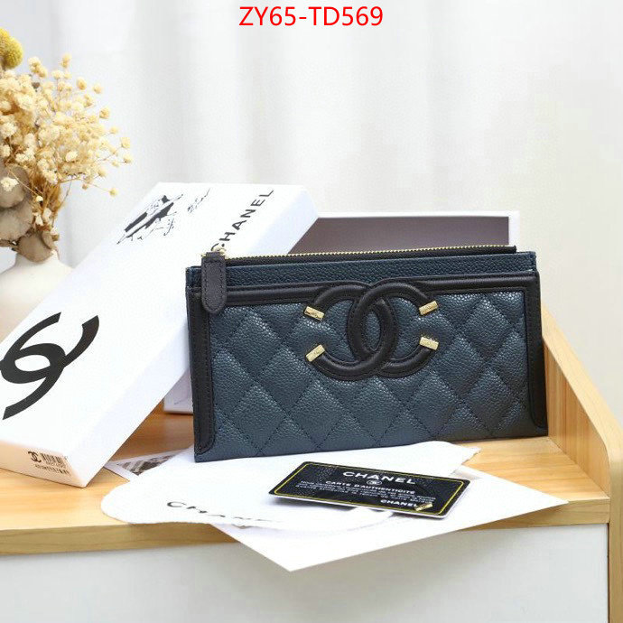 Chanel Bags(4A)-Wallet-,ID: TD569,$: 65USD