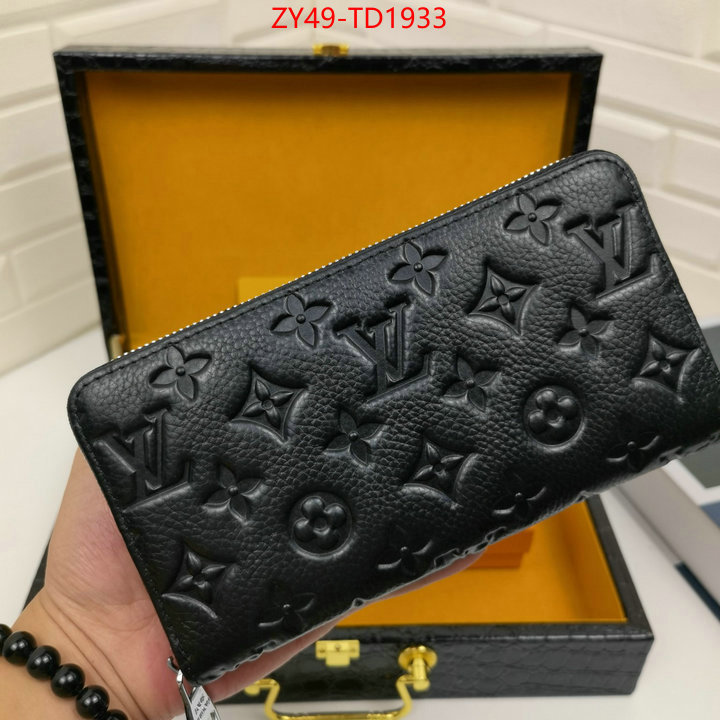 LV Bags(4A)-Wallet,ID: TD1933,$: 49USD