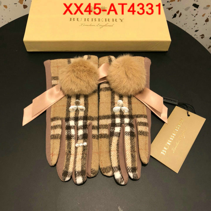 Gloves-Burberry,flawless , ID: AT4331,$: 45USD