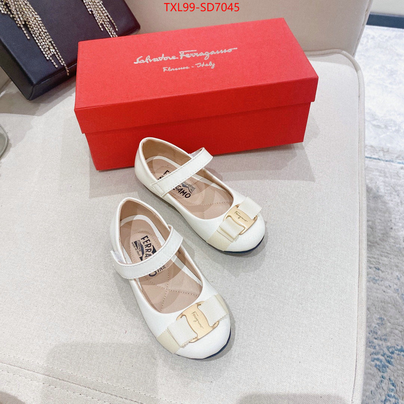 Kids shoes-Ferragamo,quality aaaaa replica , ID: SD7045,$: 99USD