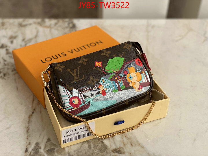 LV Bags(TOP)-Wallet,ID: TW3522,$: 85USD