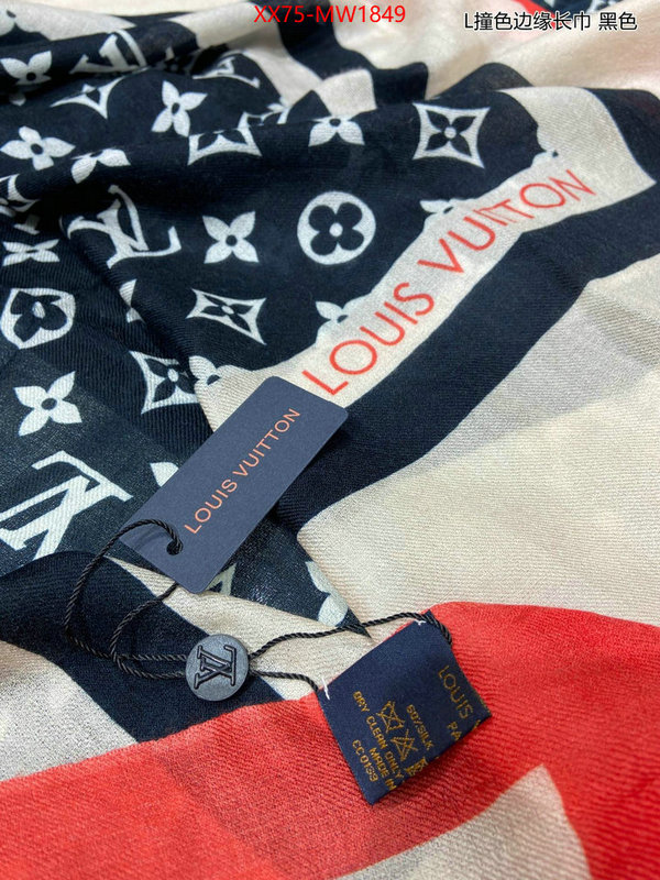 Scarf-LV,customize best quality replica , ID: MW1849,$: 75USD