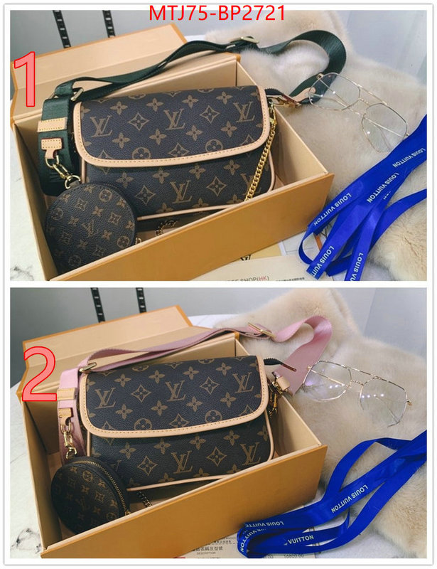 LV Bags(4A)-New Wave Multi-Pochette-,1:01 ,ID: BP2721,$: 75USD