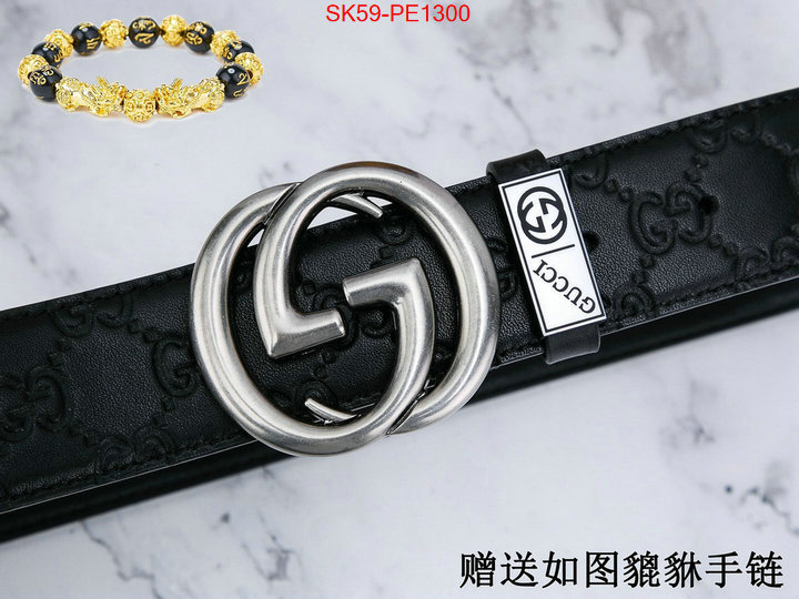 Belts-Gucci,mirror copy luxury , ID: PE1300,$: 59USD