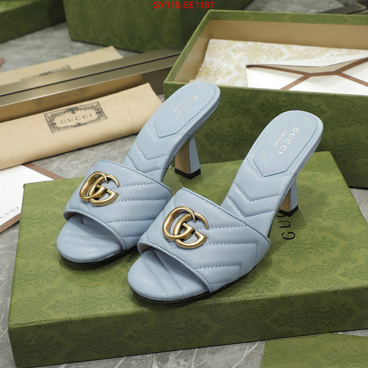 Women Shoes-Gucci,replica how can you , ID: SE1167,$: 115USD