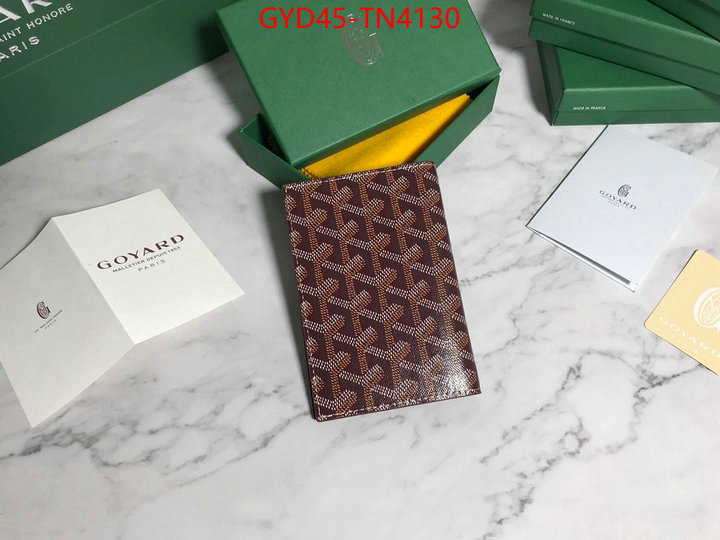 Goyard Bags(4A)-Wallet,wholesale replica ,ID: TN4130,$: 45USD