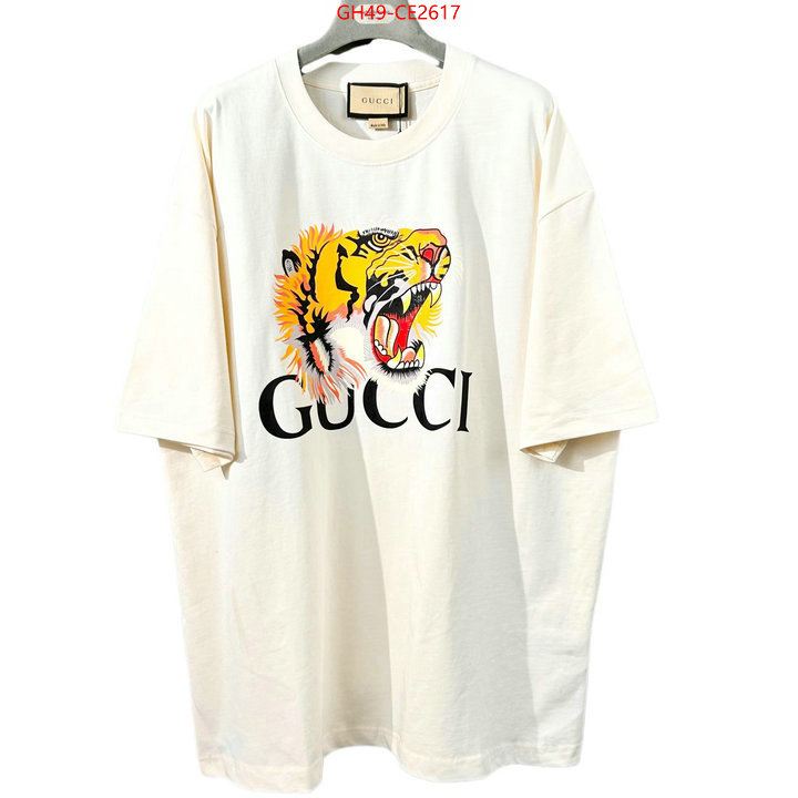 Clothing-Gucci,buy replica , ID: CE2617,$: 49USD