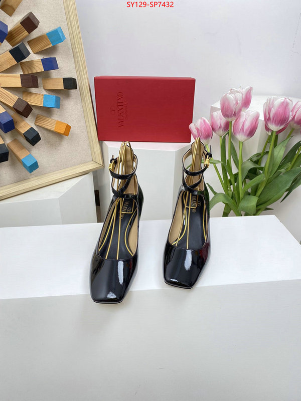 Women Shoes-Valentino,top quality designer replica , ID: SP7432,$: 129USD